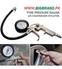 Air Compressor Tyre Inflator Tool Gauge for Car